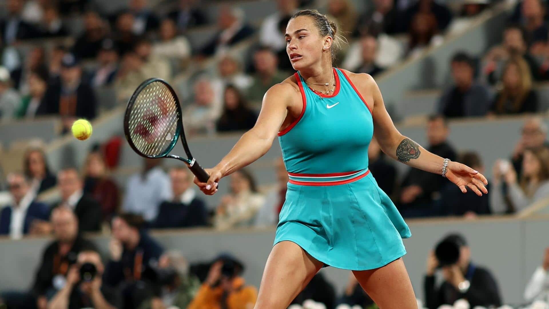 Aryna Sabalenka downs Iga Swiatek, reaches maiden French Open final Aryna Sabalenka downs Iga Swiatek, reaches maiden French Open final