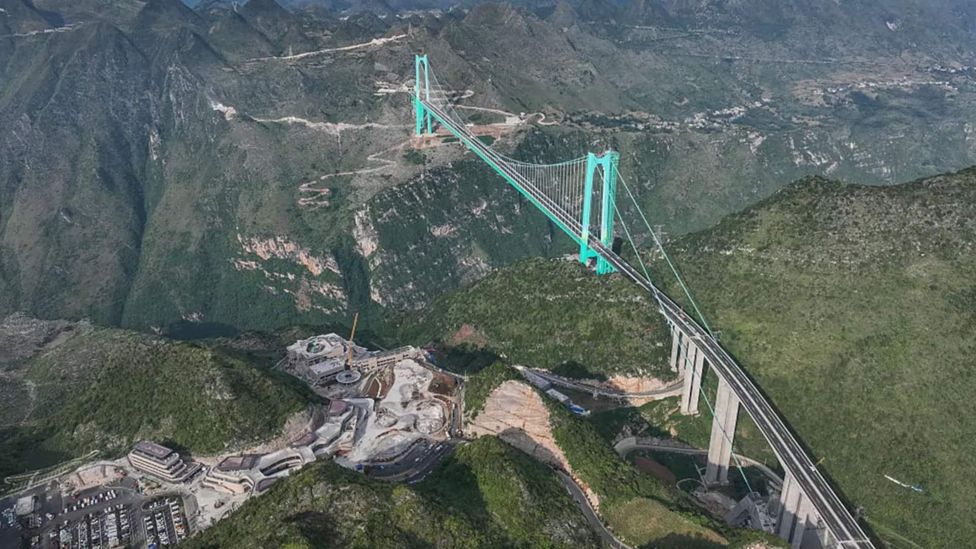Video: Hongqi Bridge in South China collapses months after opening