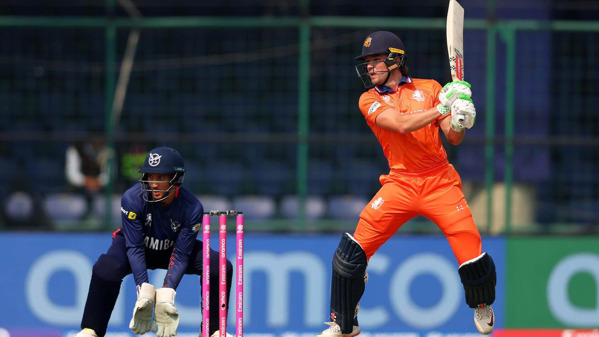 T20 WC: Bas de Leede shines as Netherlands beat Namibia