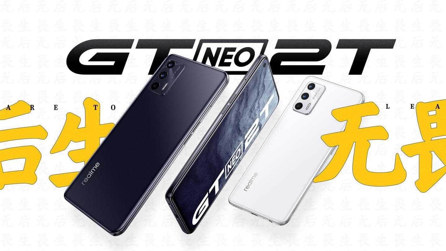 Realme GT Neo2T, with MediaTek Dimensity 1200-AI processor, goes official