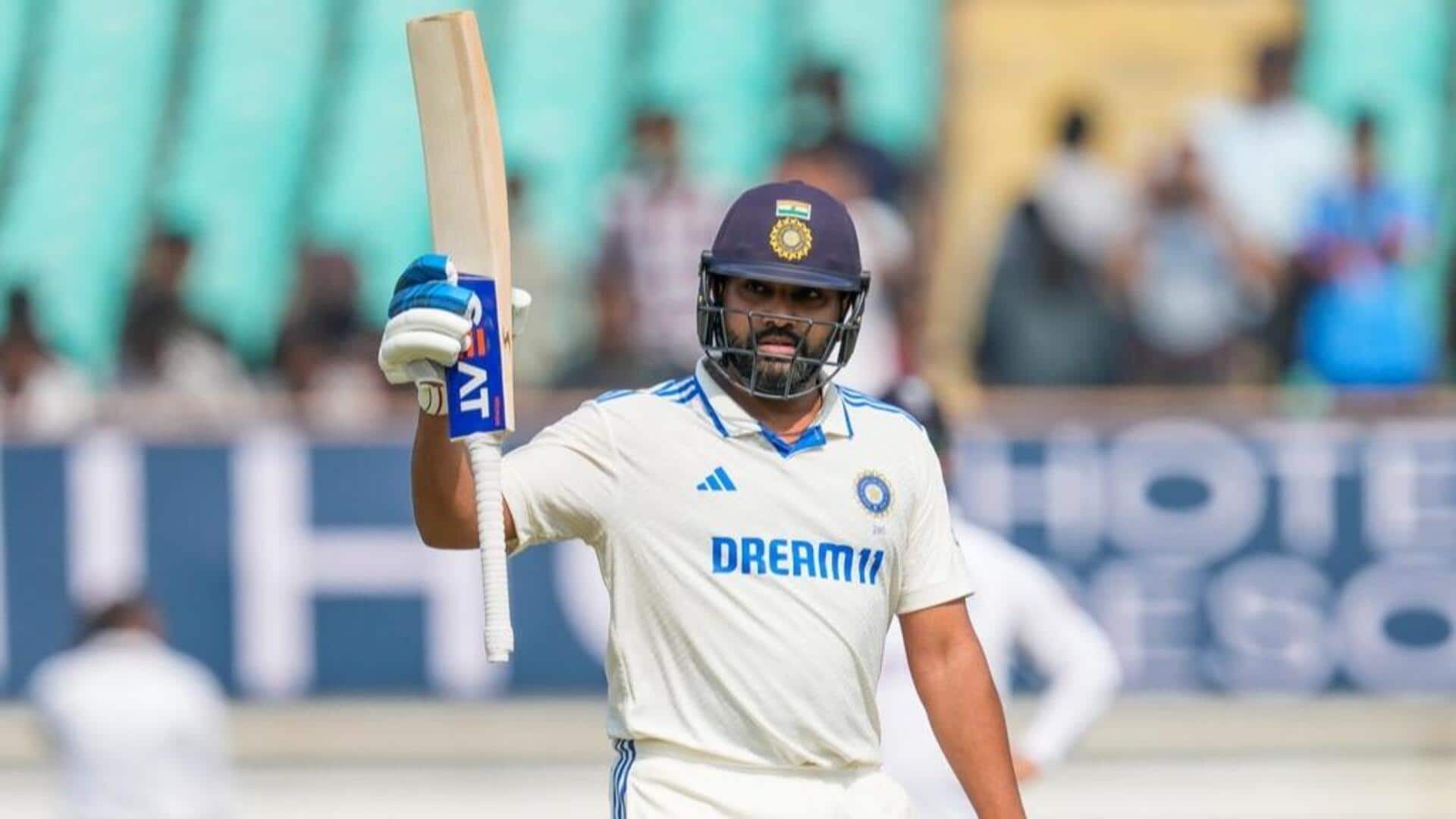 Rohit Sharma completes 4,000 runs in Test cricket: Key stats