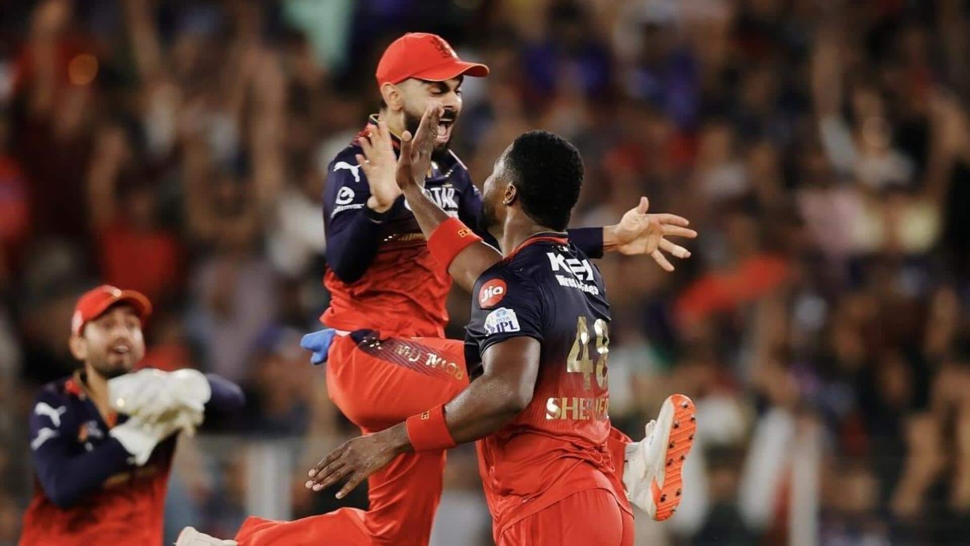 Romario Shepherd claims 3/54 versus SRH in IPL 2026 opener