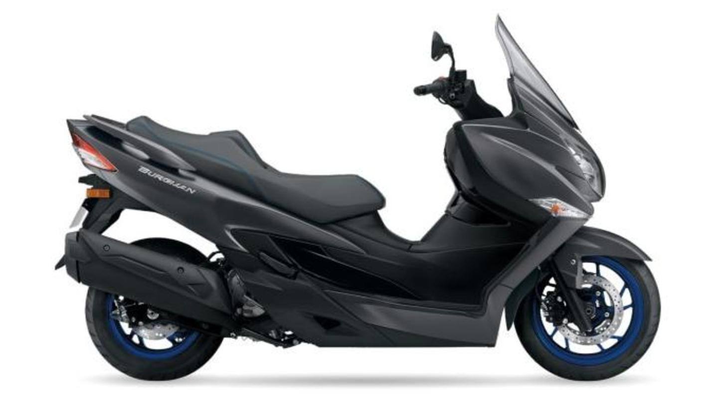Disc brakes on both the wheels ensure rider's safety Disc brakes on both the wheels ensure rider's safety