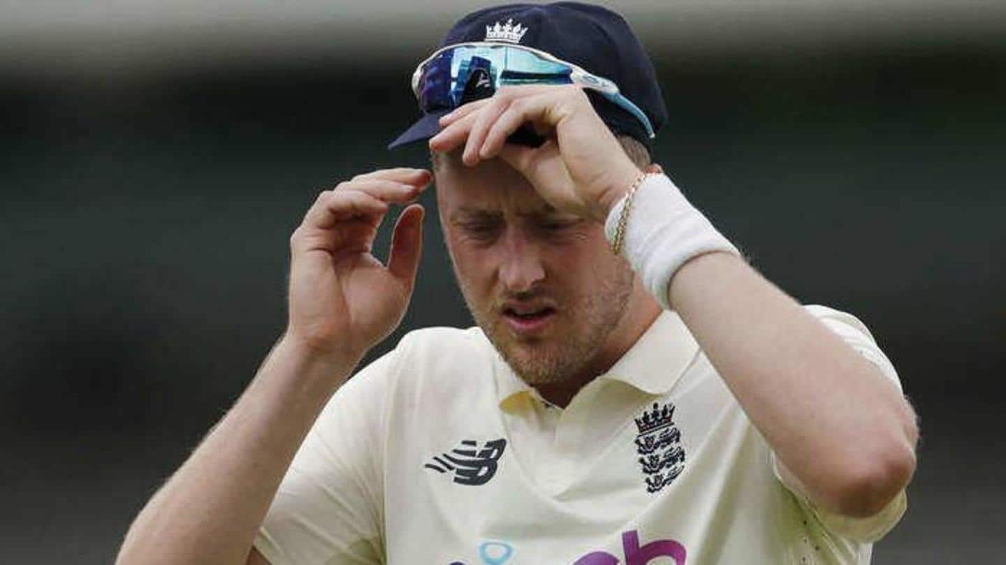Robinson is allowed to play for Sussex during the investigation Robinson is allowed to play for Sussex during the investigation