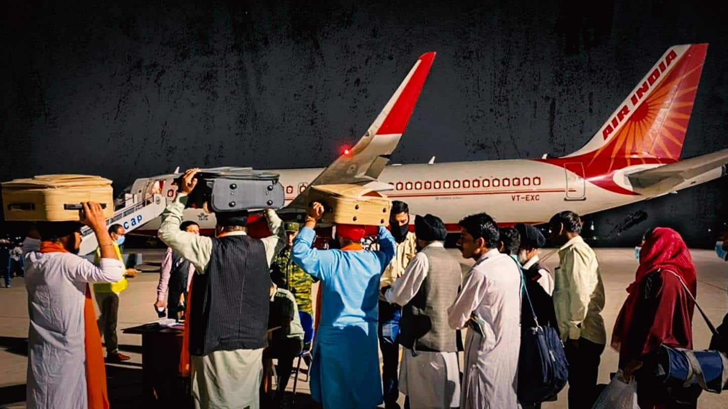 78 people, evacuated from Afghanistan, land in Delhi today