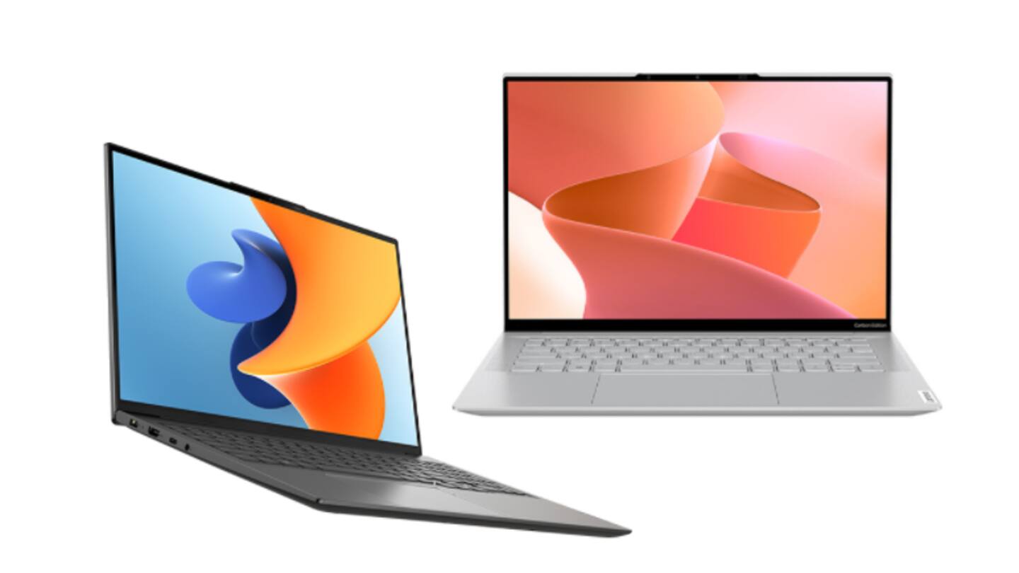 The laptops have an OLED display The laptops have an OLED display