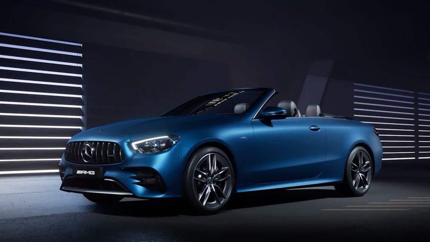 Top features of India-bound Mercedes-AMG E 53 Cabriolet