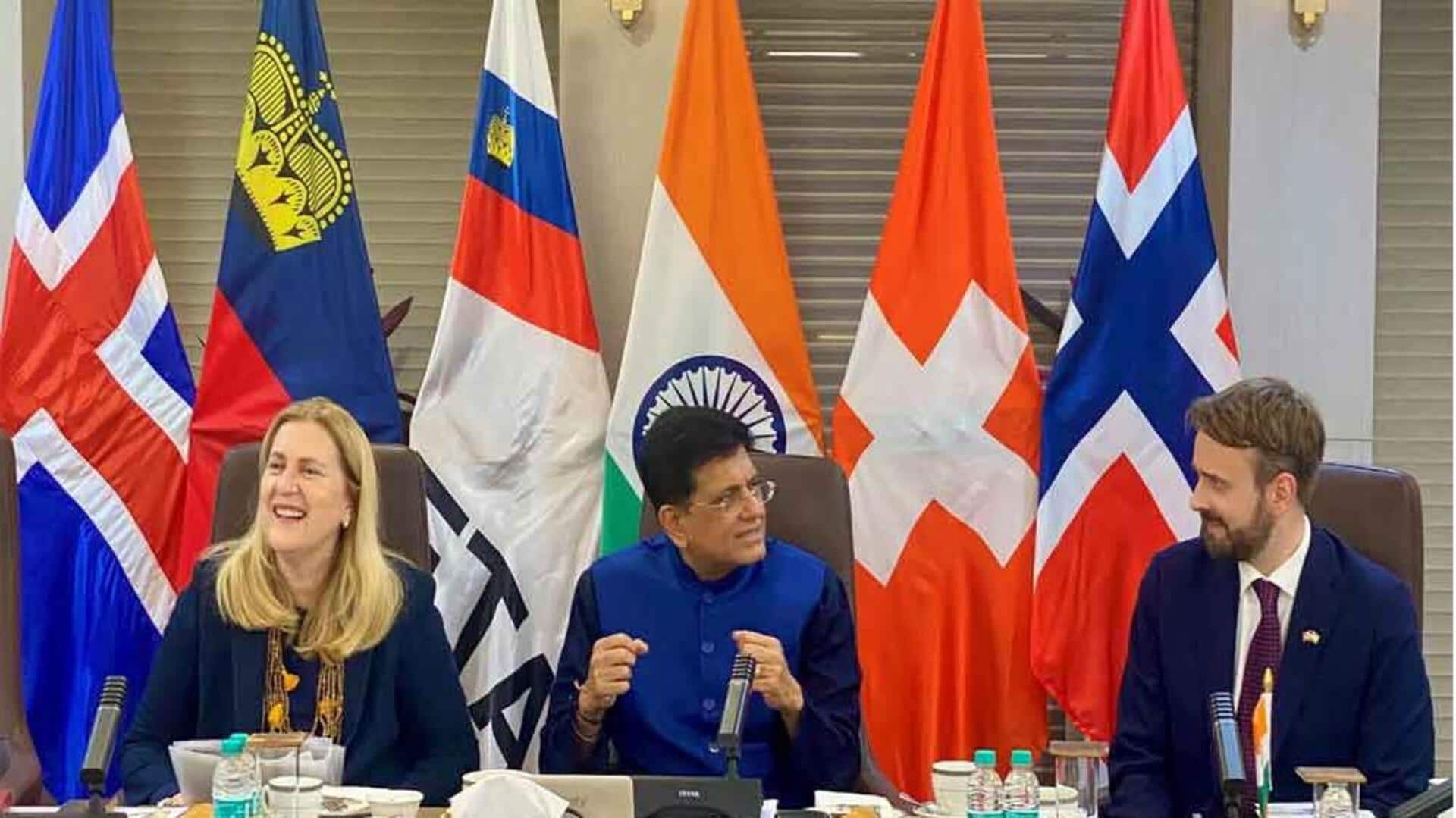 India signs $100B trade deal with EFTA countries