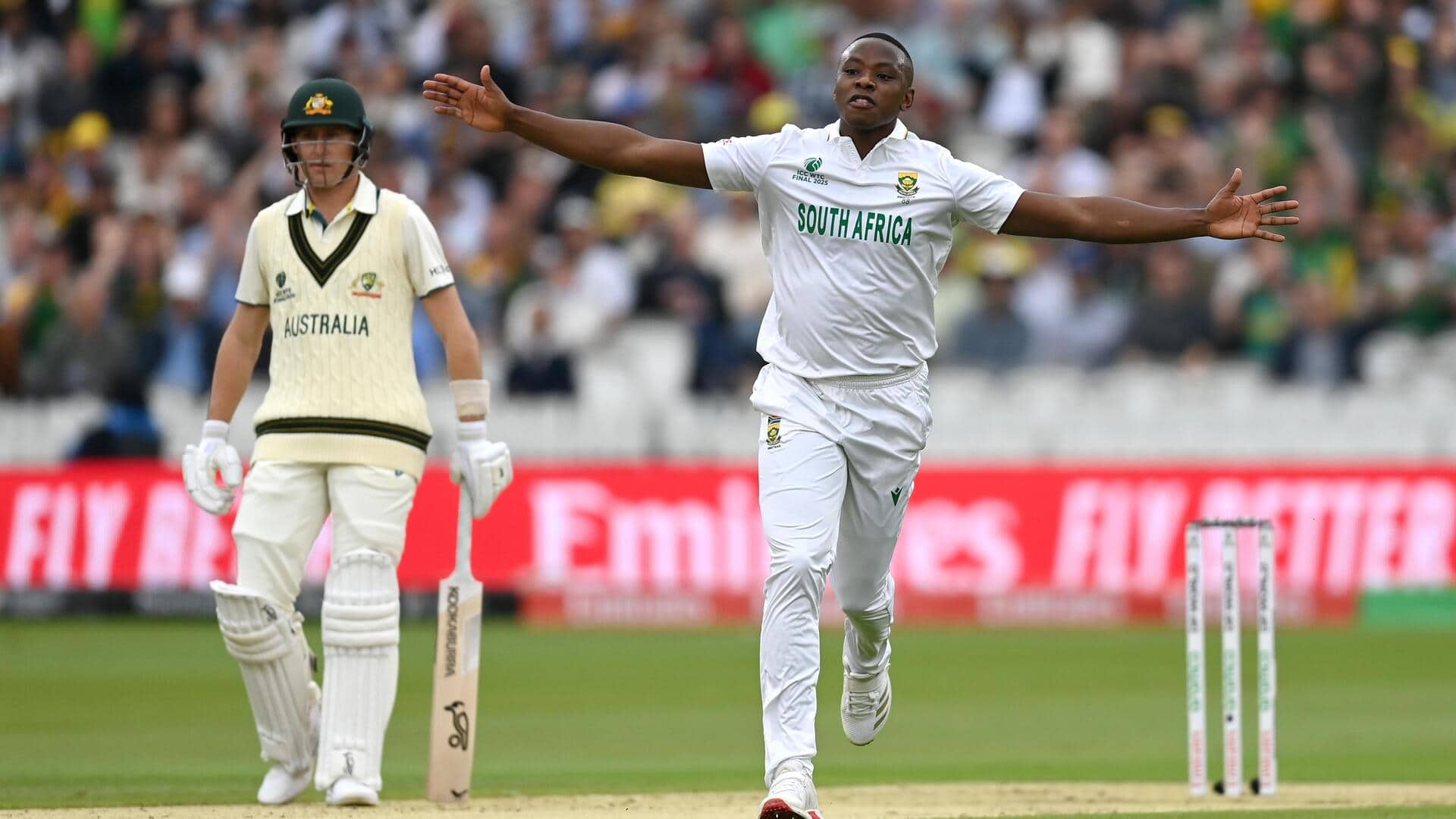 Kagiso Rabada claims his 17th five-wicket haul in Tests: Stats Kagiso Rabada claims his 17th five-wicket haul in Tests: Stats