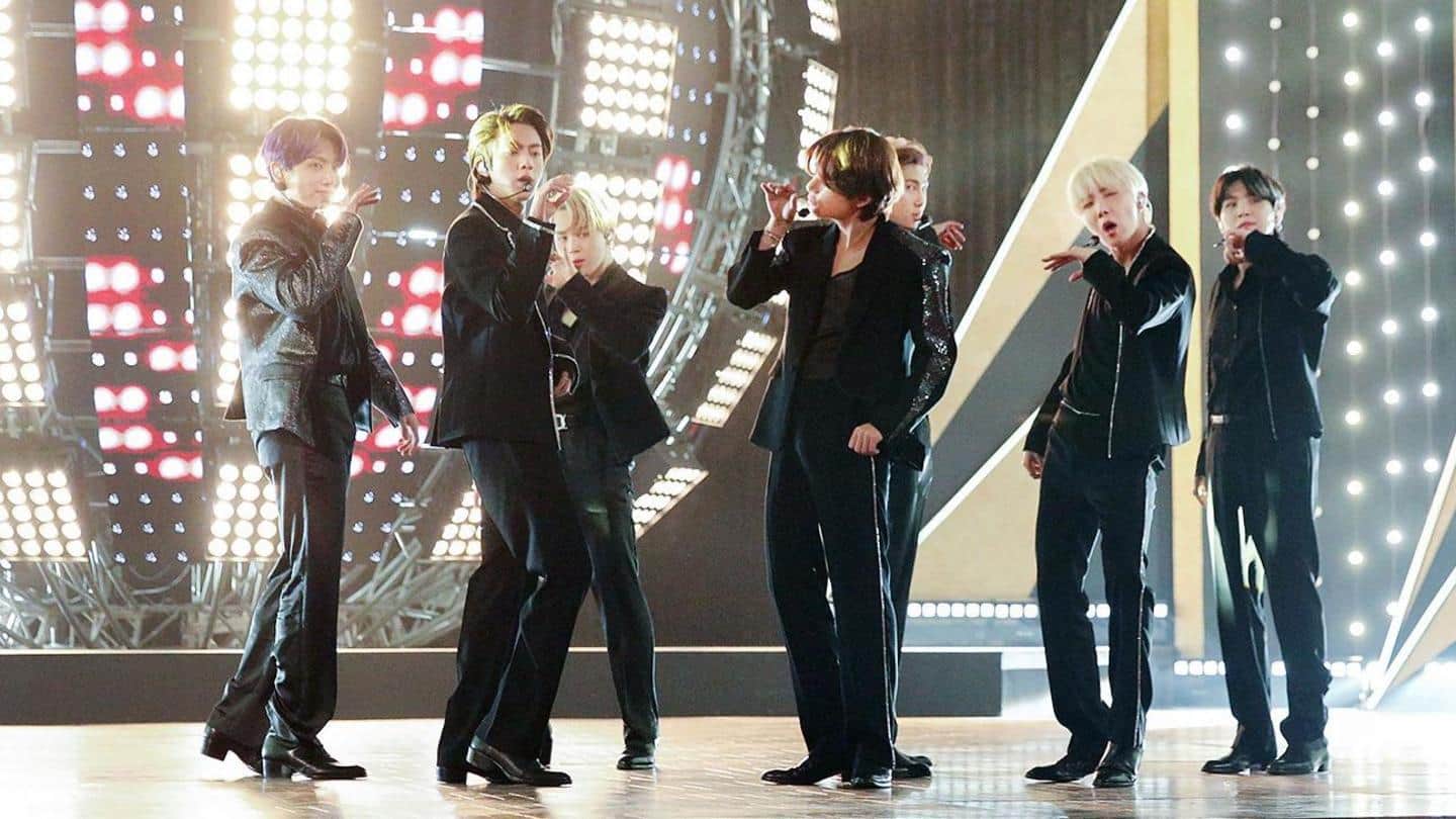 BTS performed their single 'Butter' for the first time BTS performed their single 'Butter' for the first time