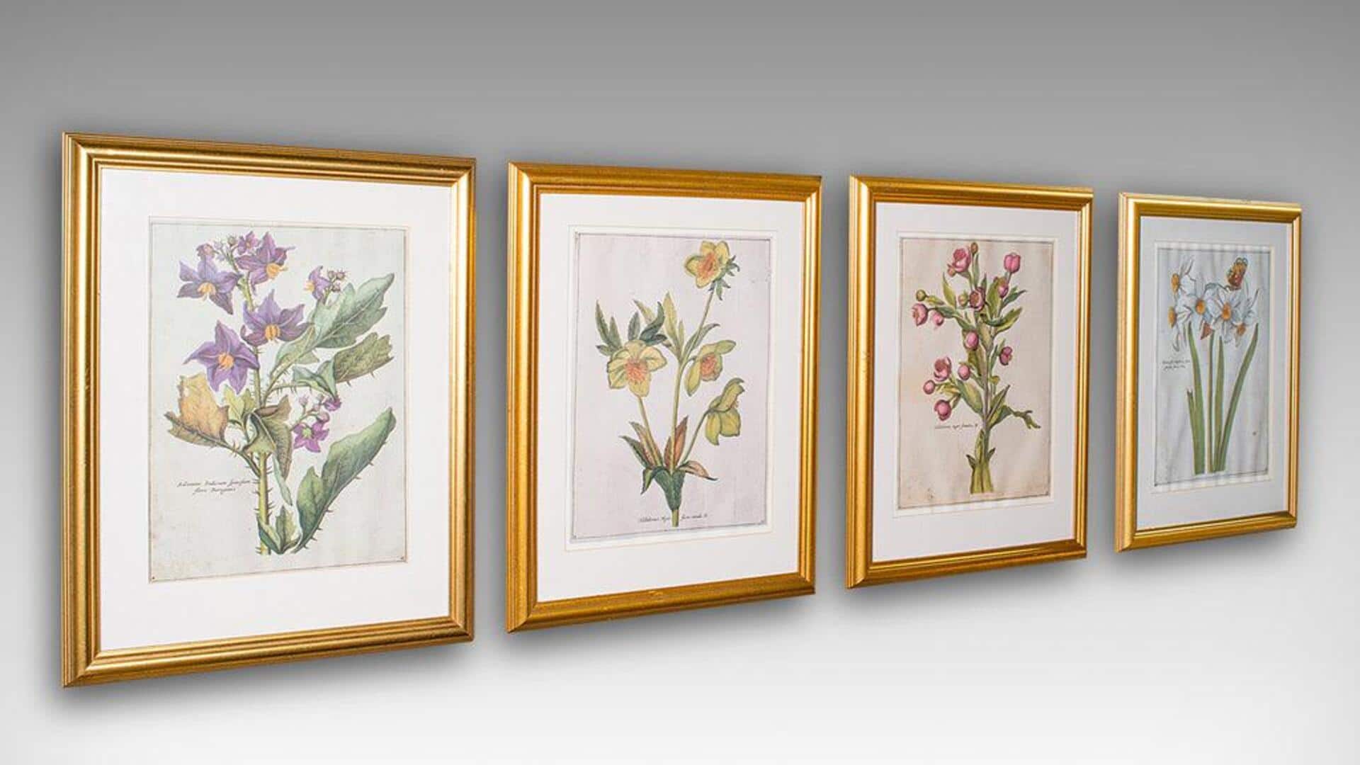 Add nature to your space with botanical prints