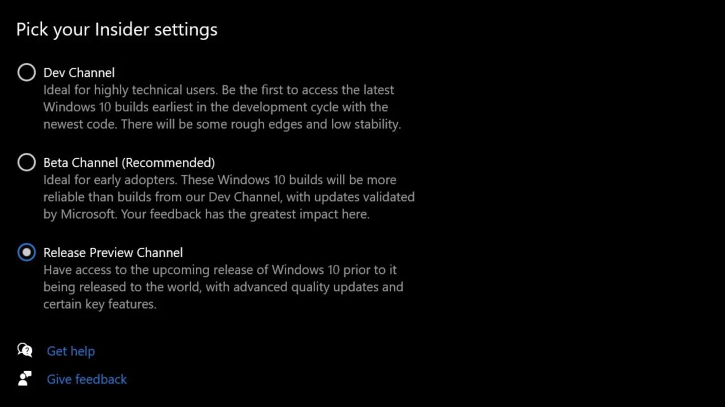 Release Preview Channel build likely to get delivered to end-users Release Preview Channel build likely to get delivered to end-users