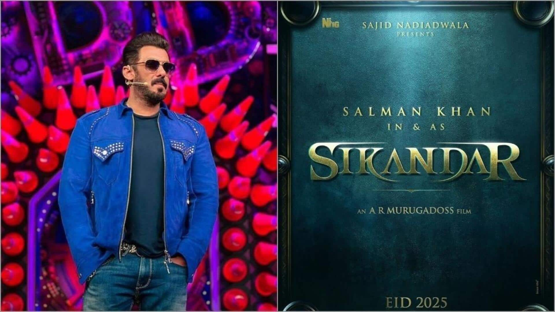 'Sikandar'—Salman gears up for final schedule ahead of Eid release