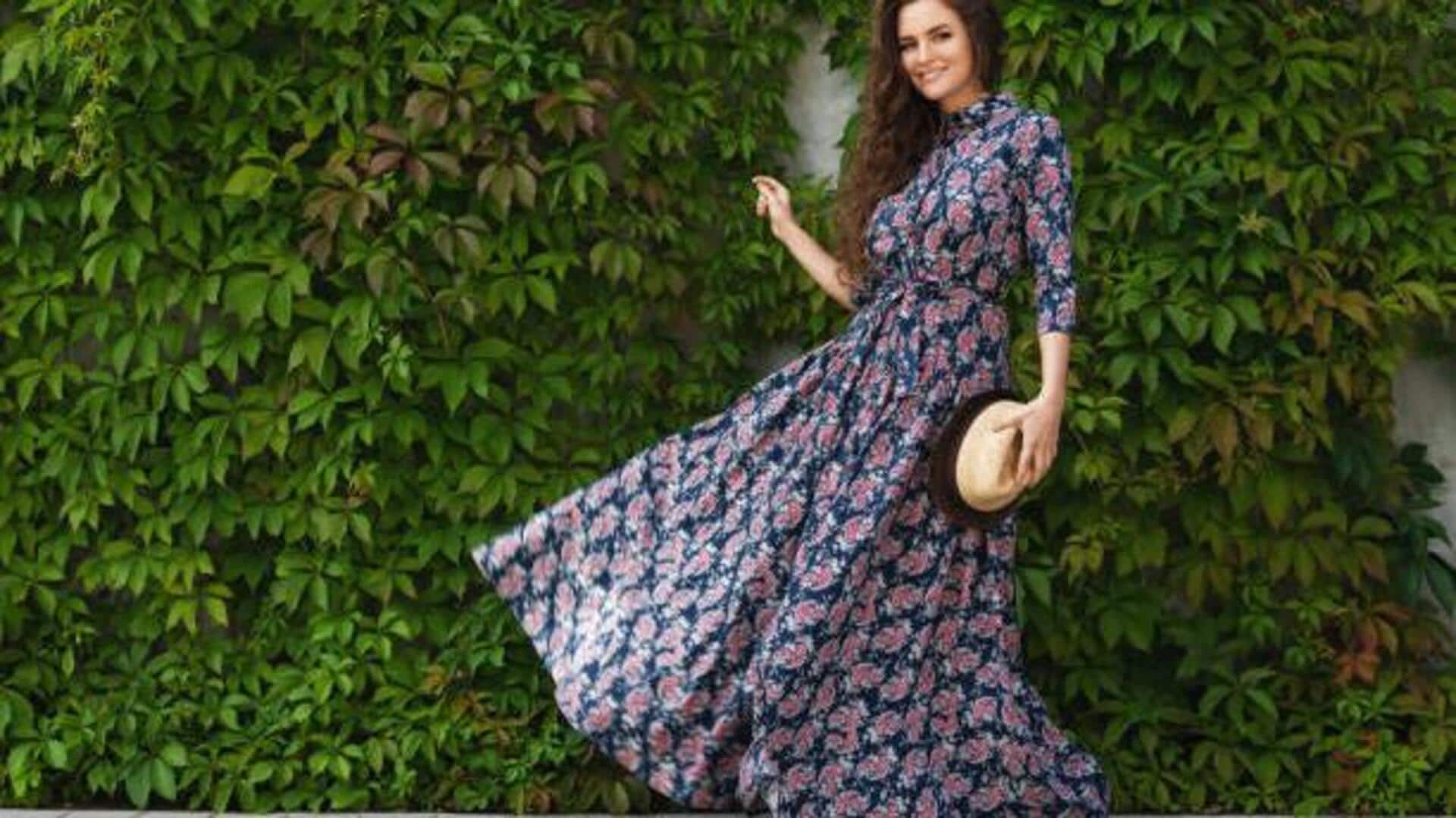 How to style flowy mesh dresses