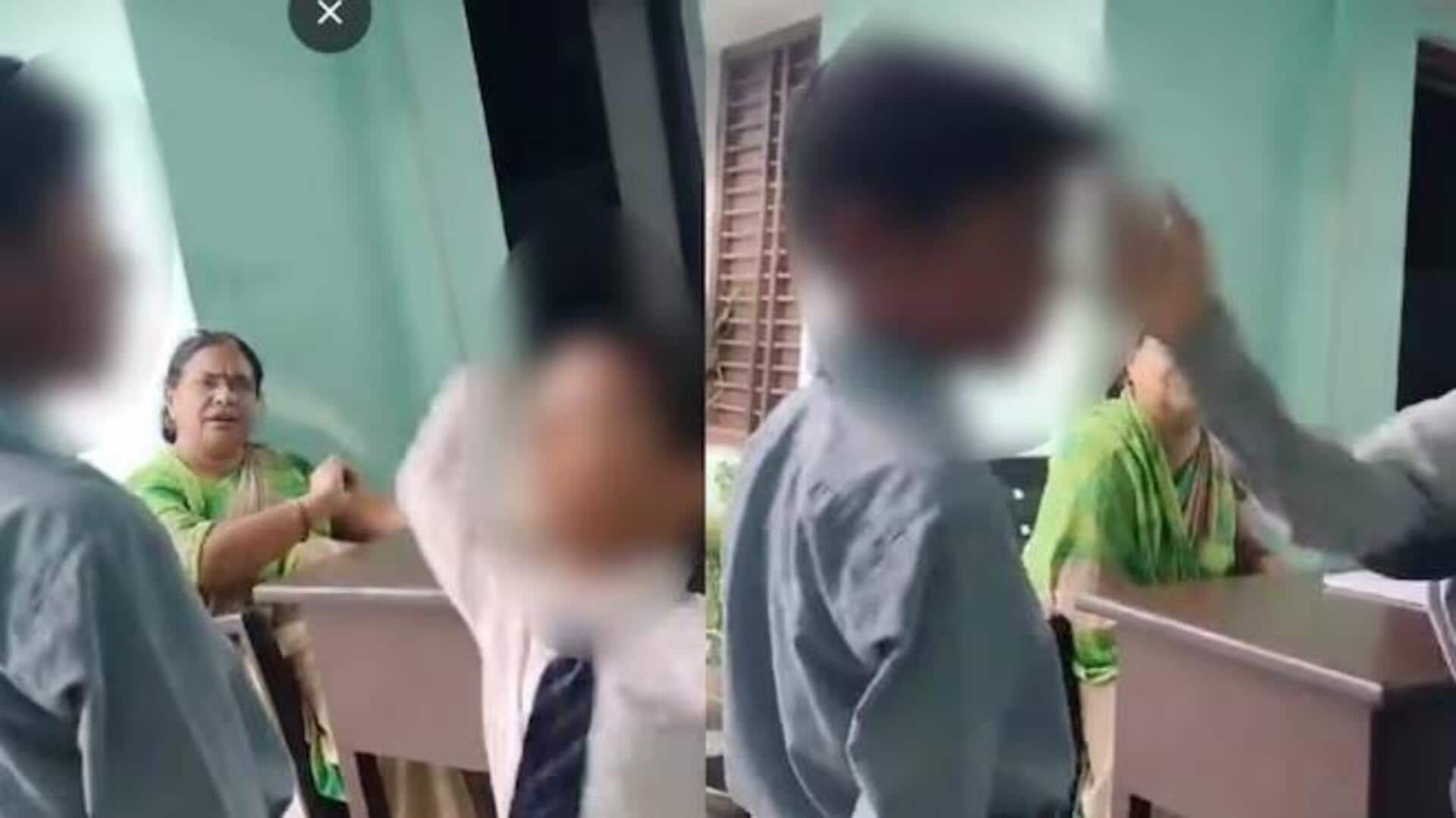UP: Teacher asks students to slap Muslim classmate, action initiated