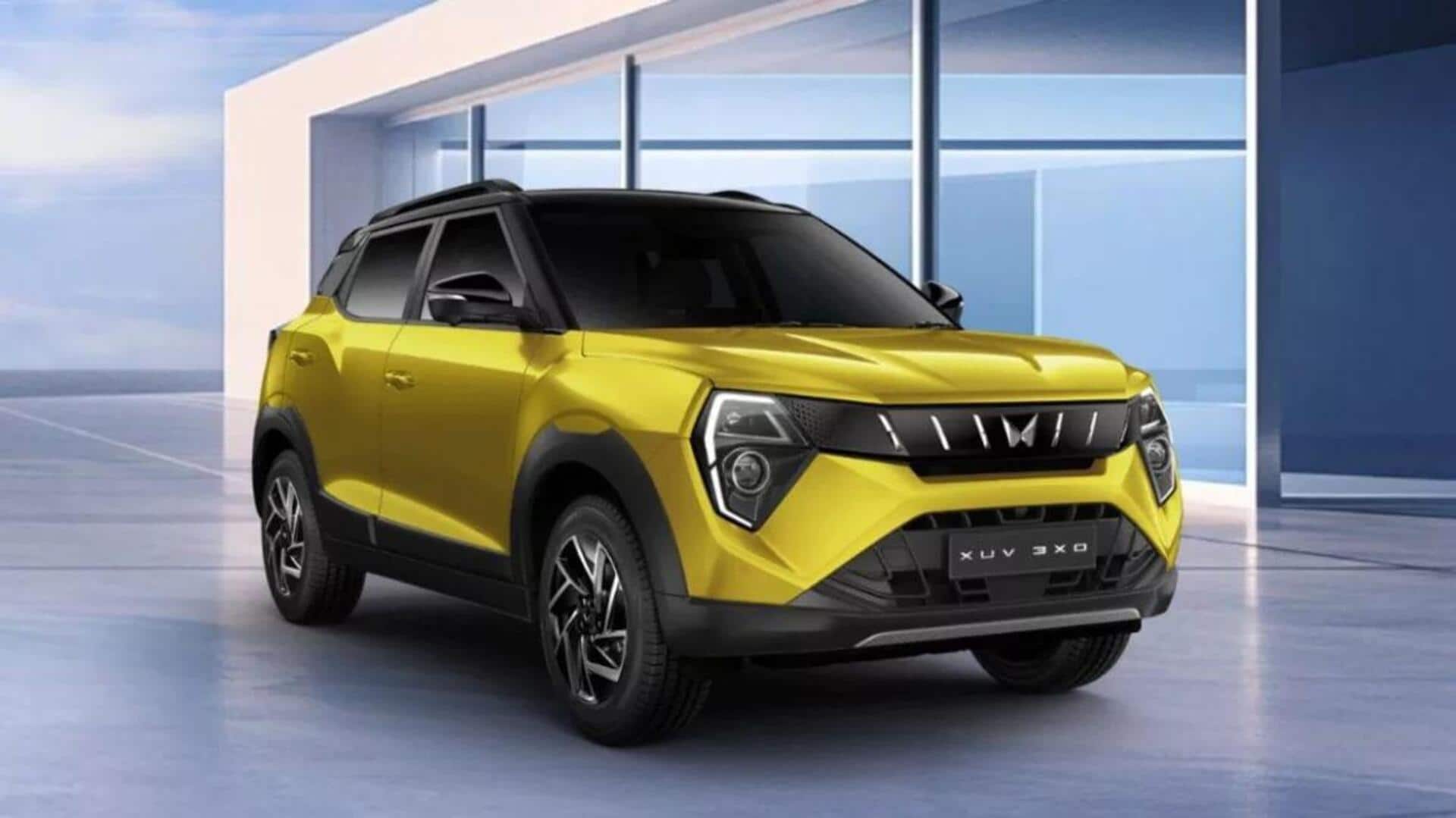 Mahindra XUV 3XO to begin deliveries with 4 variants