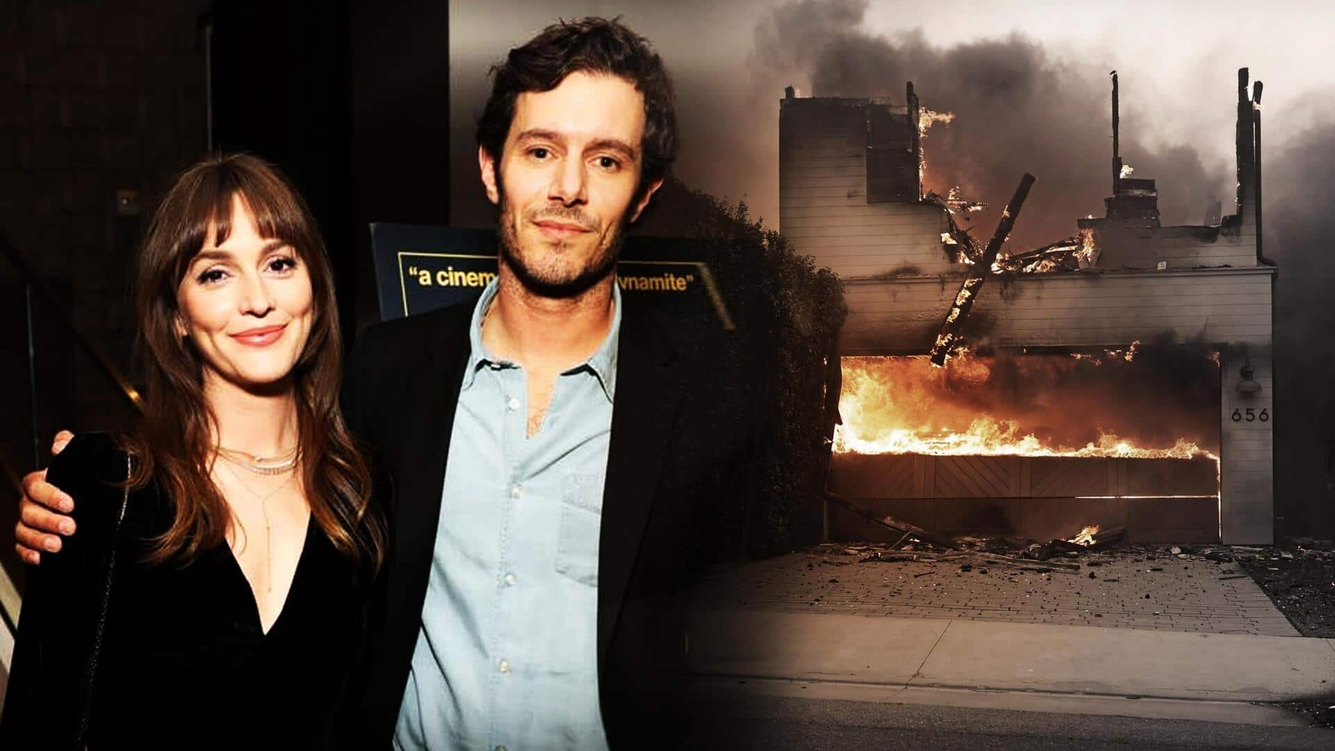 LA wildfires: Leighton Meester-Adam Brody's $6.5M home destroyed