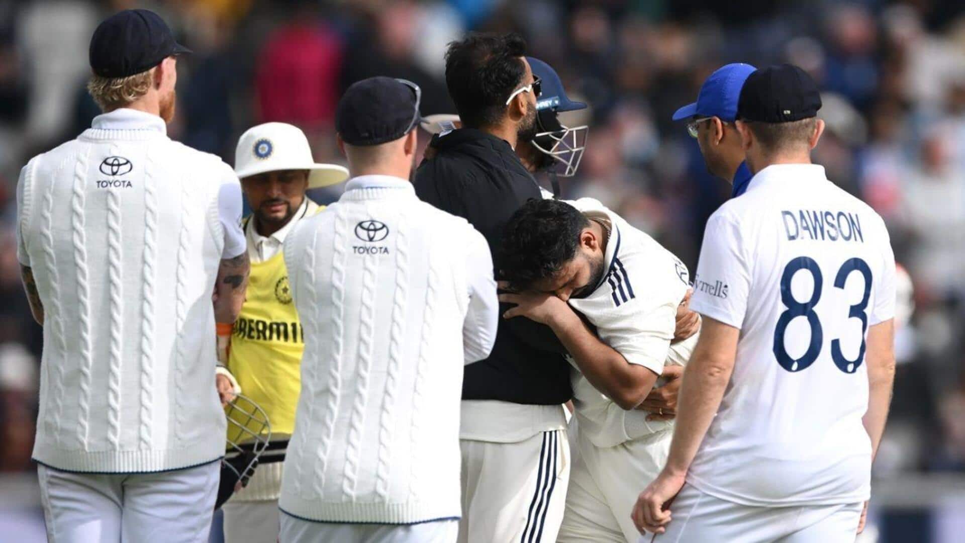 Injured Rishabh Pant to bat in Manchester; Jurel named wicket-keeper