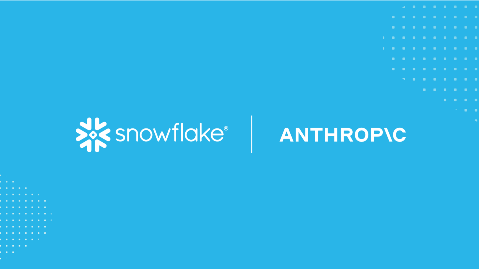 Anthropic signs $200M AI deal with cloud data company Snowflake