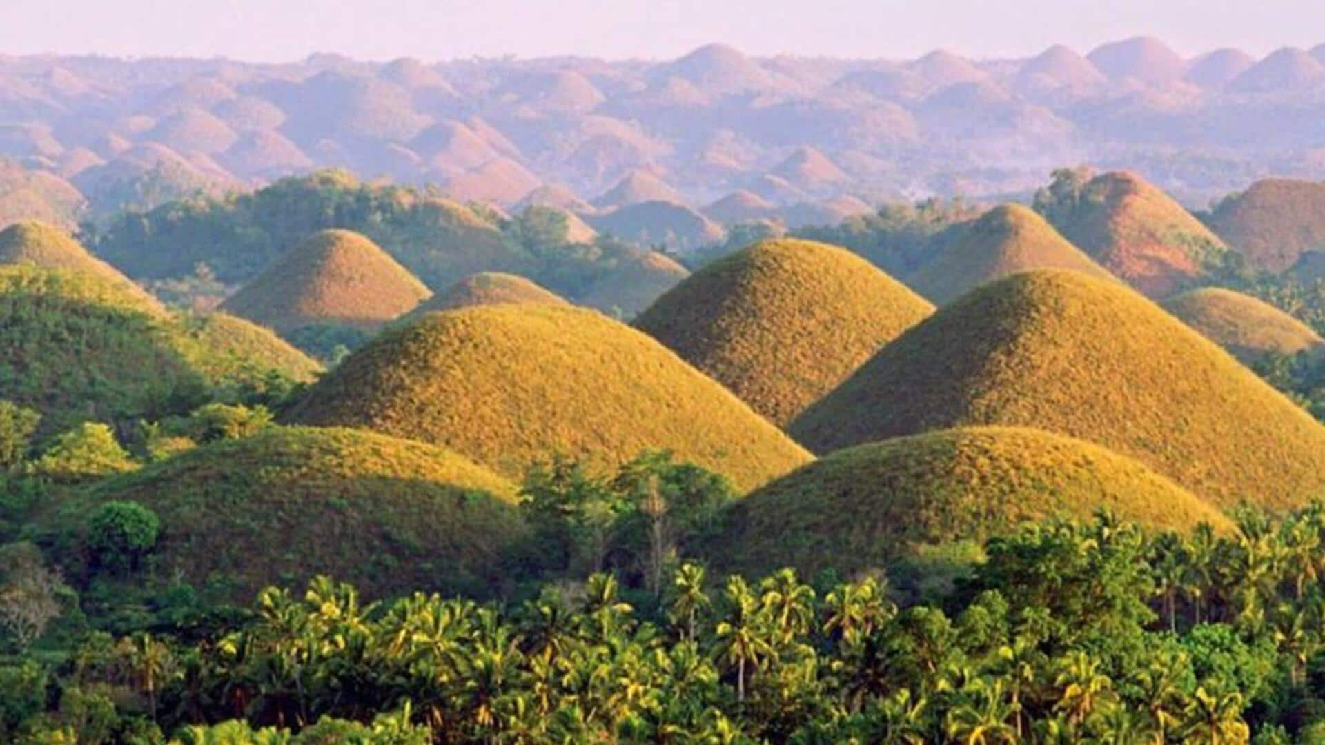 Marvel at Bohol's Chocolate Hills, Philippines