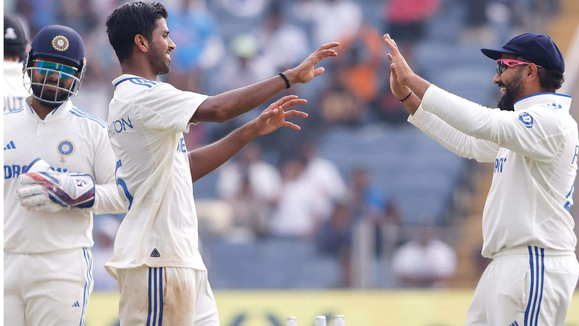 Indian bowlers with best Test figures against New Zealand