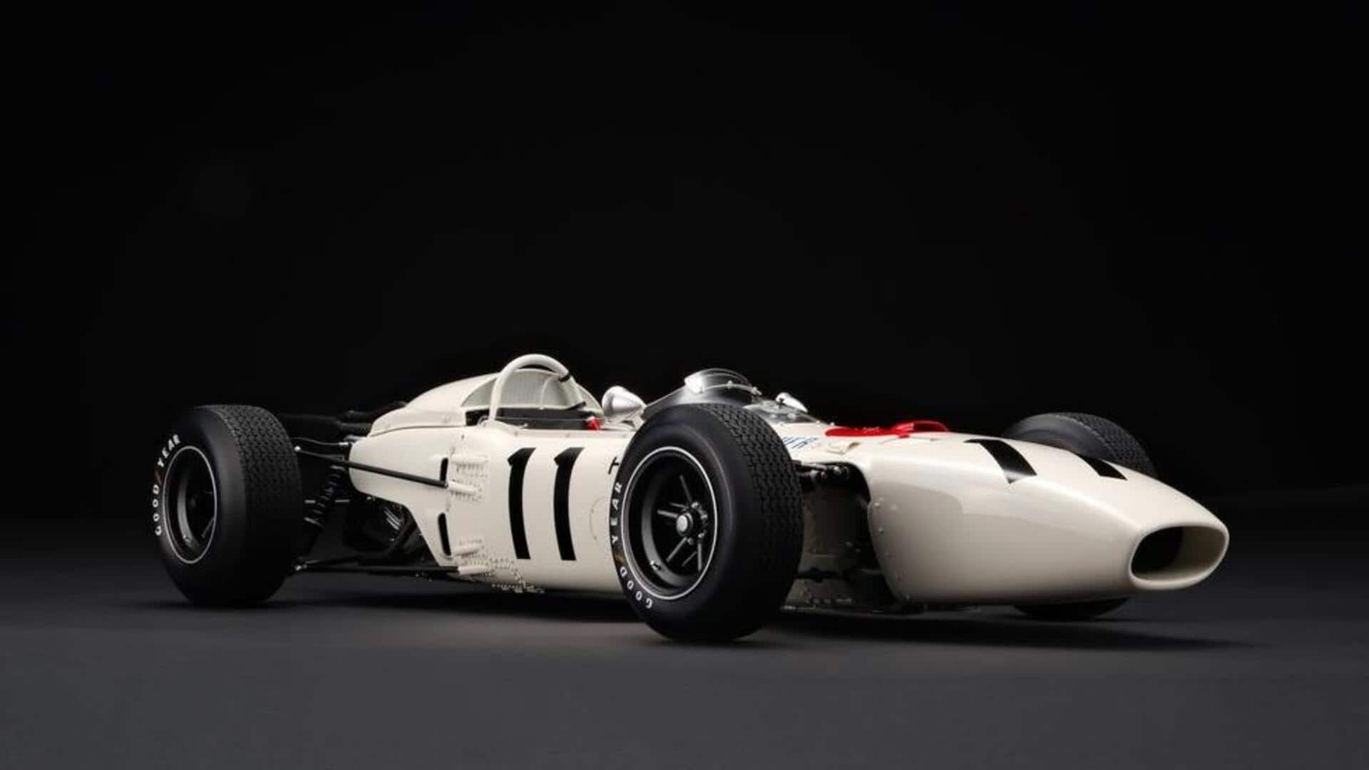 Honda celebrates 1965 F1 win with a limited-run scale model Honda celebrates 1965 F1 win with a limited-run scale model