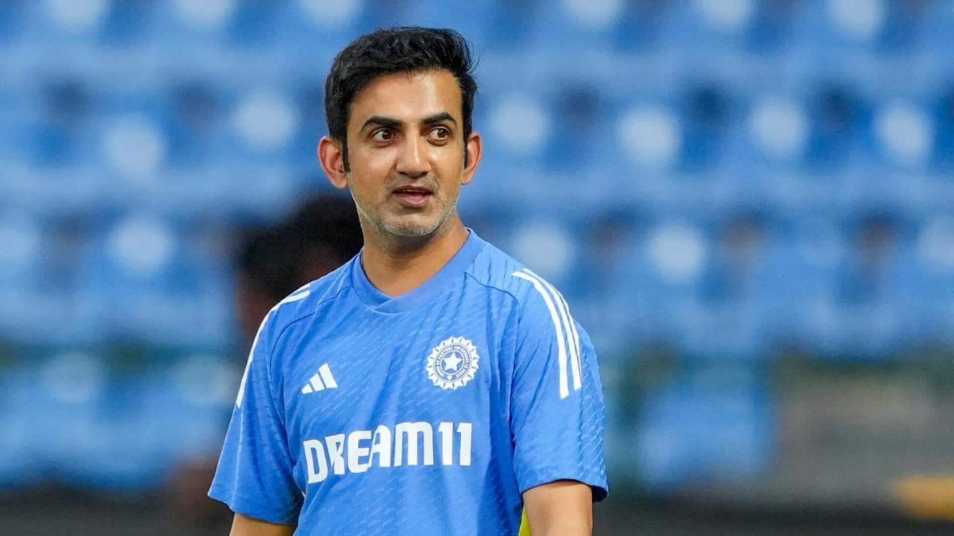 Cannot forget India's 3-0 Test series loss to NZ: Gambhir Cannot forget India's 3-0 Test series loss to NZ: Gambhir