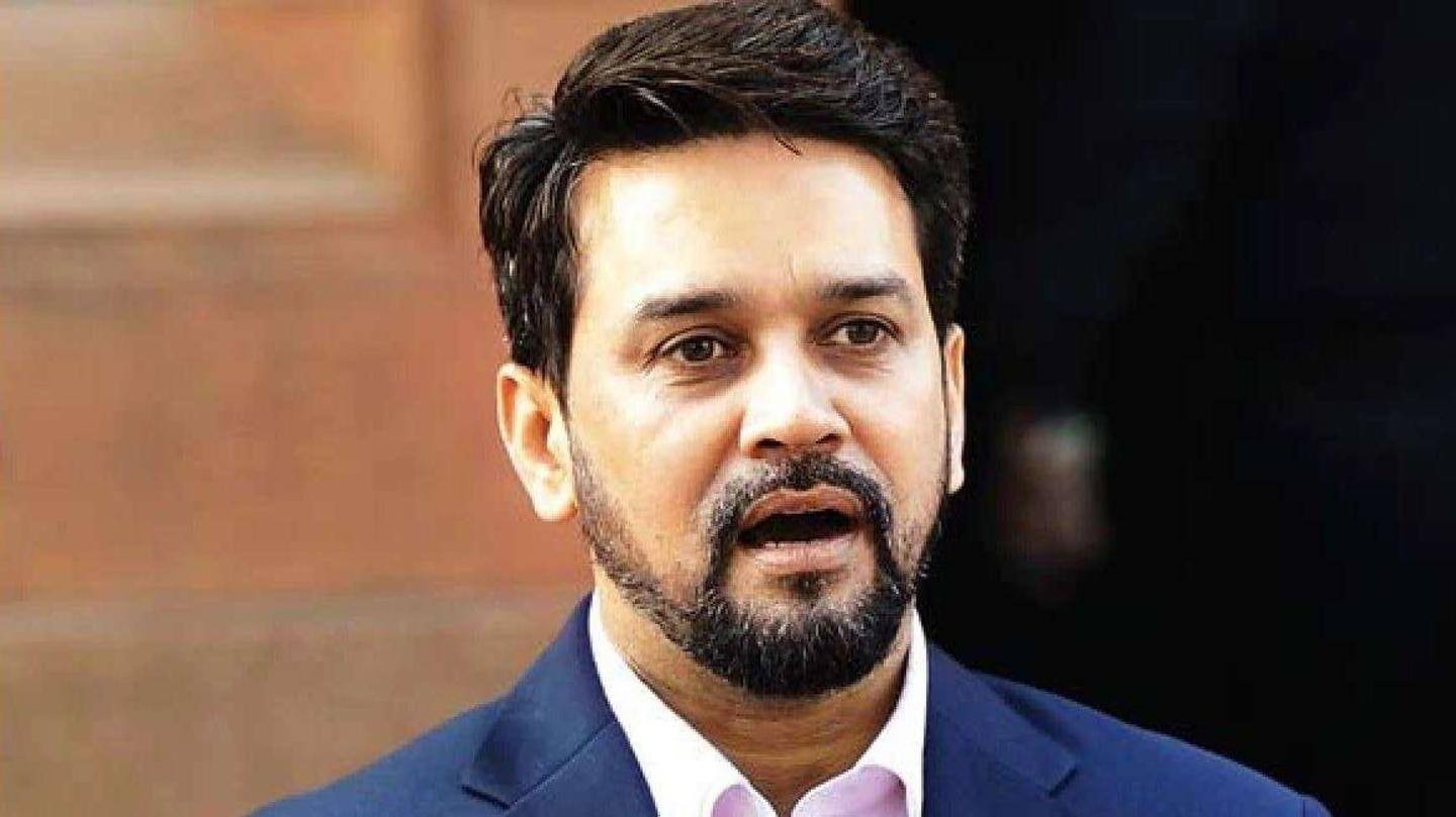 Anurag Thakur made Sports and I&B Minister Anurag Thakur made Sports and I&B Minister