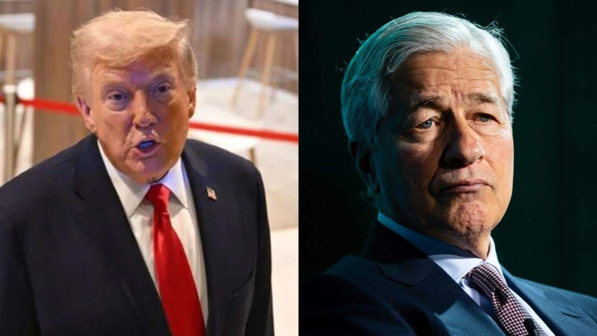 Trump sues JPMorgan and its CEO for $5B