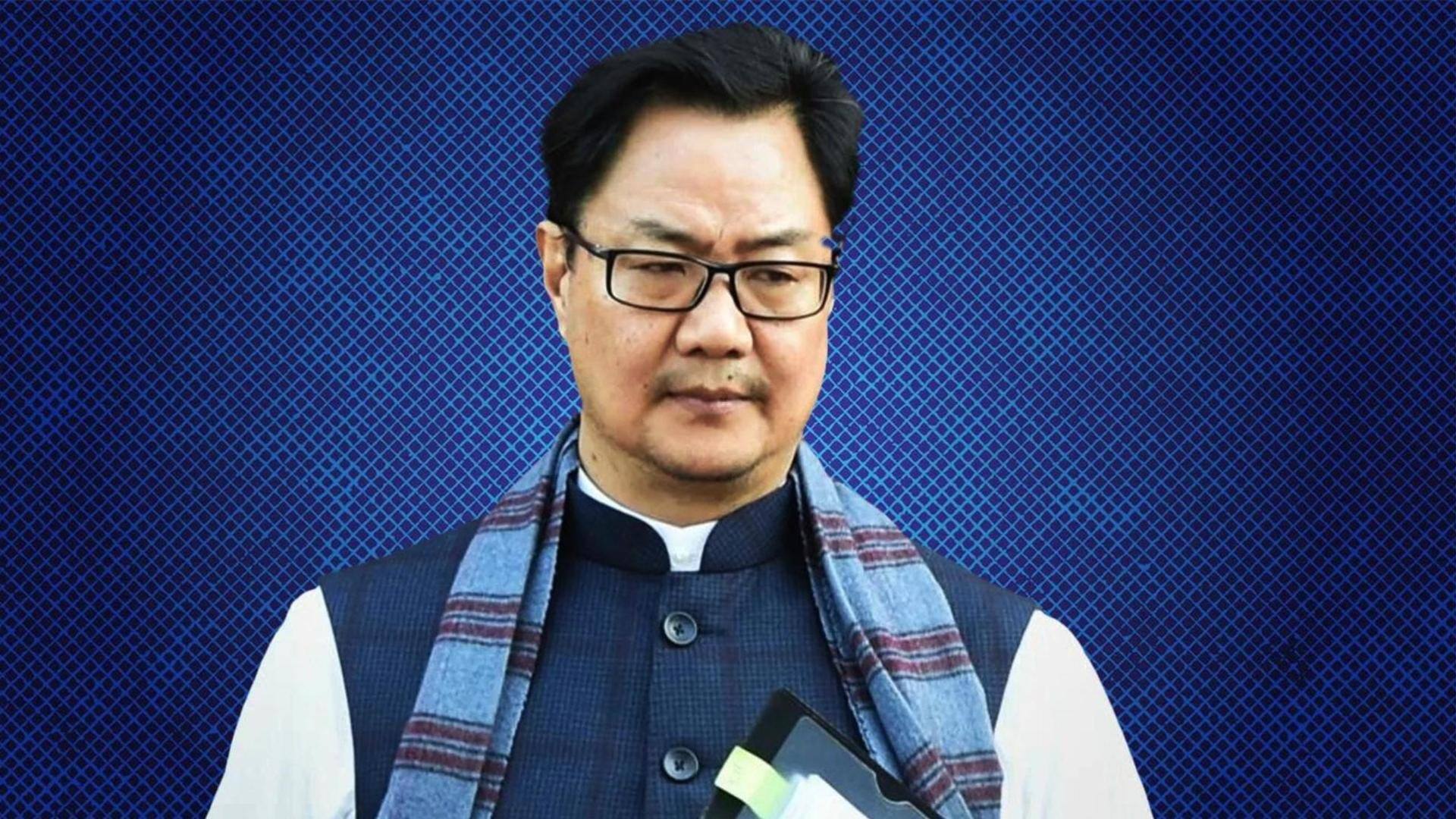 Differences don't mean confrontation: Kiren Rijiju on alleged Centre-SC clash