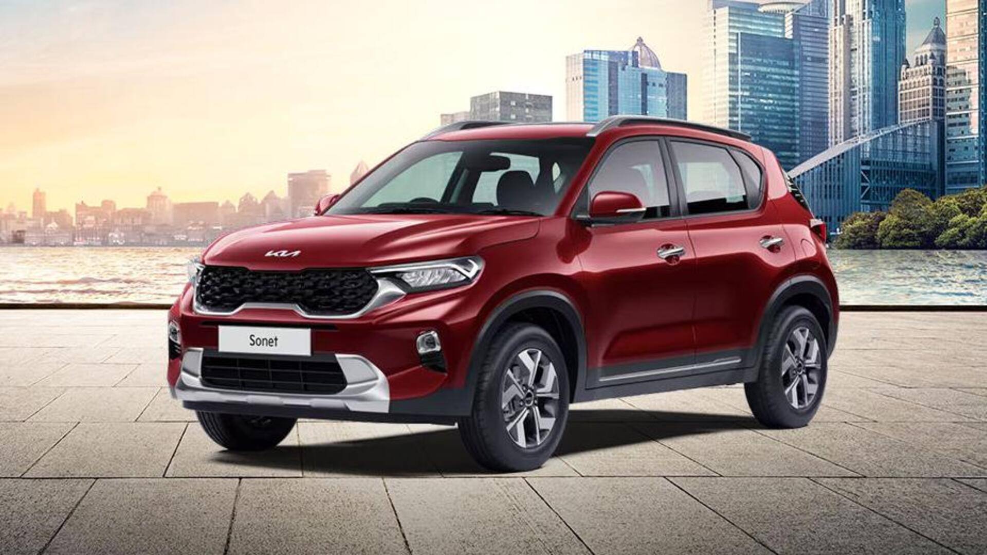 2023 Kia Sonet SUV's exterior leaked ahead of launch