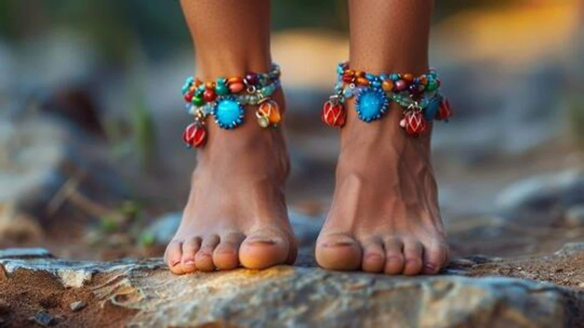 How to rock anklets like a celebrity How to rock anklets like a celebrity
