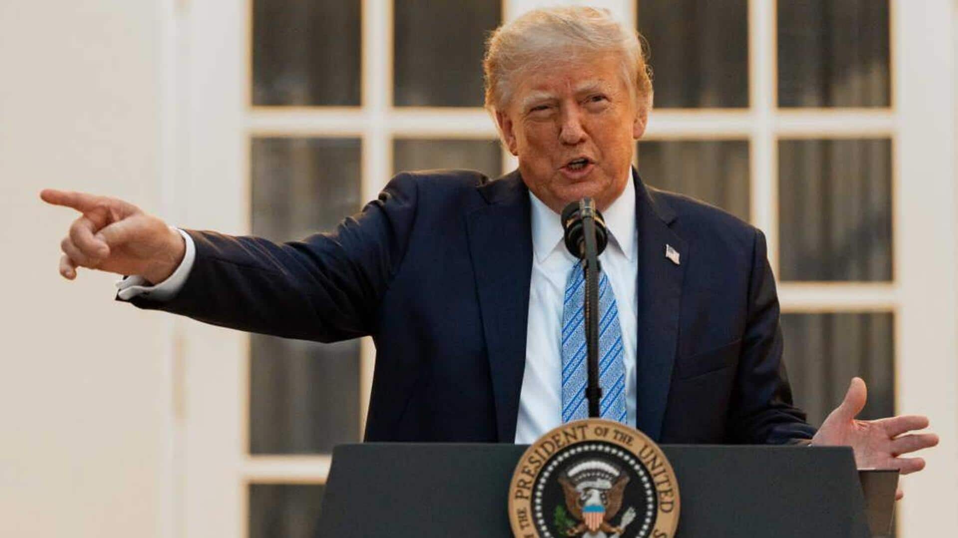 Trump wants to rename AI, conducts poll on Truth Social