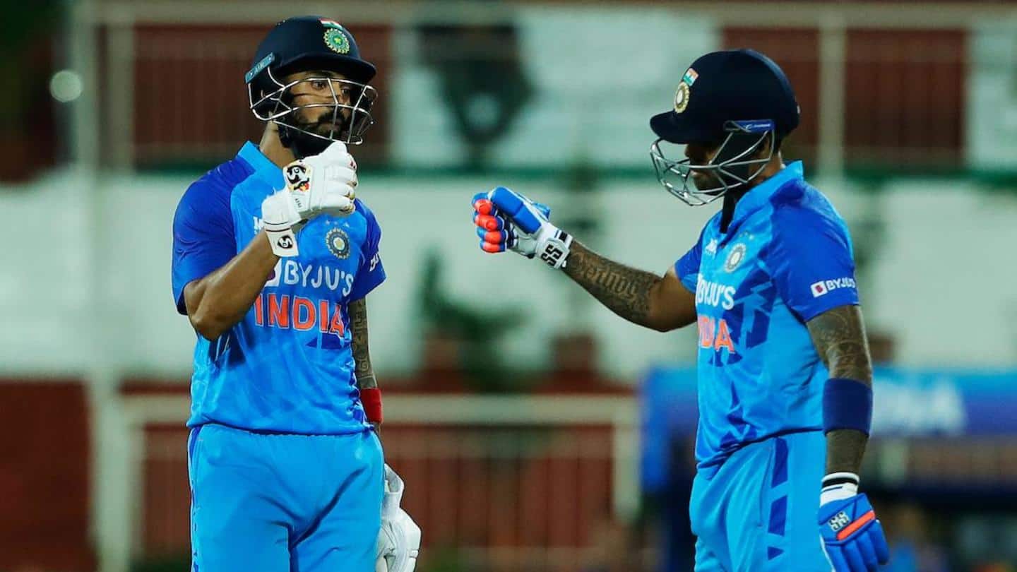 KL Rahul hammers his 19th T20I fifty: Key stats