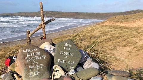 'Harry Potter' fans reroute power cable to save Dobby's grave