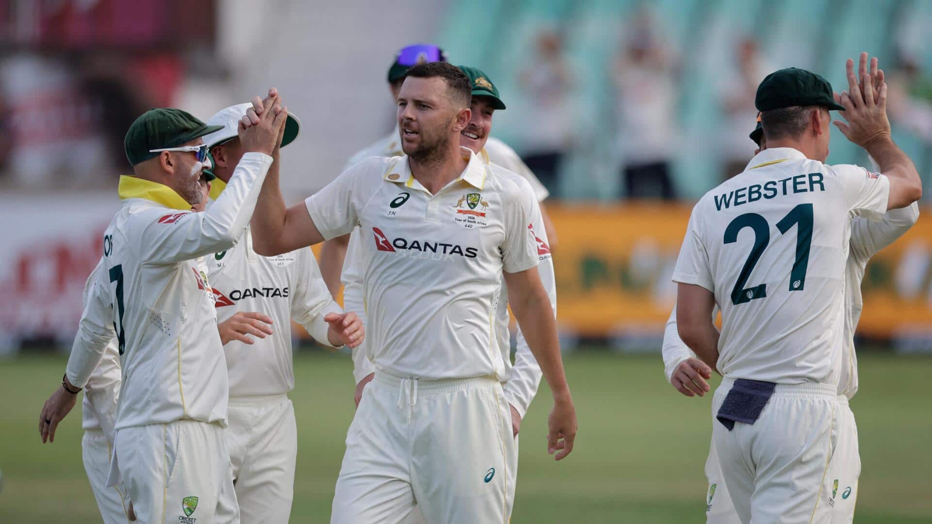 Durban Test: Australia take 139-run lead against South Africa