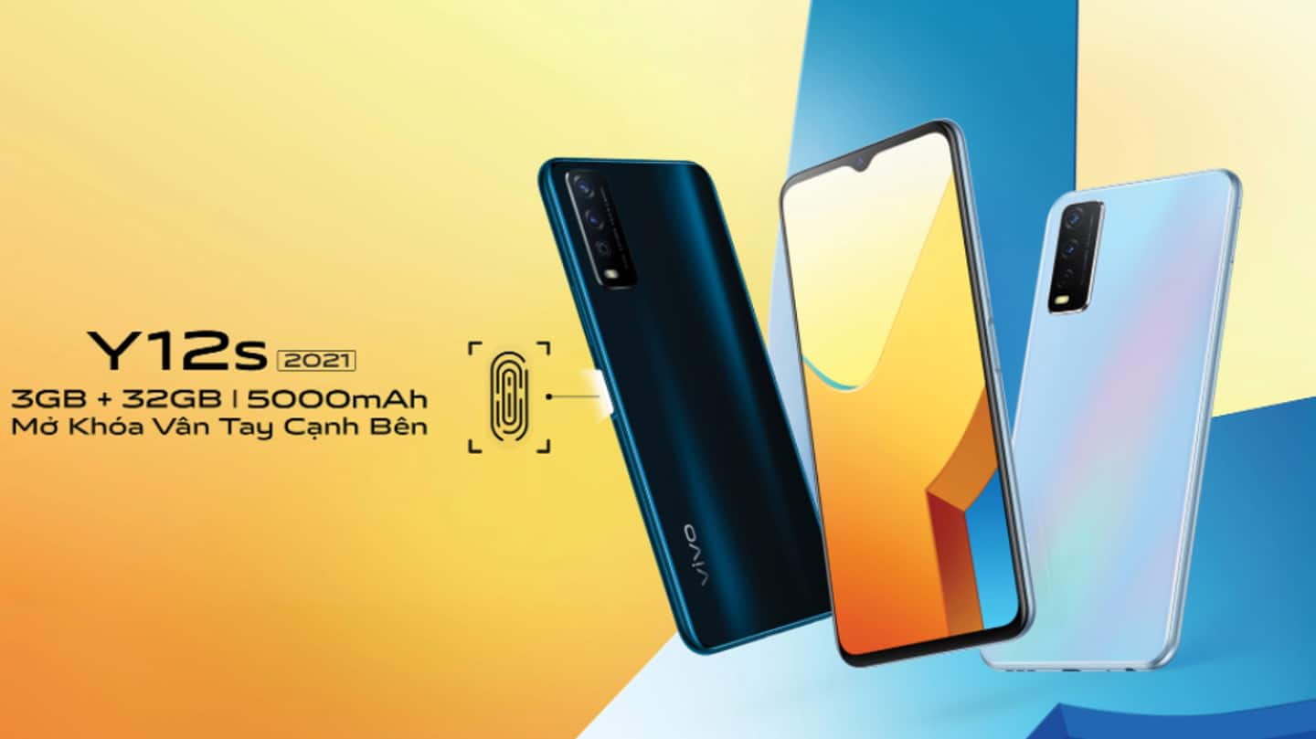 Vivo Y12s (2021), with Snapdragon 439 chipset, goes official