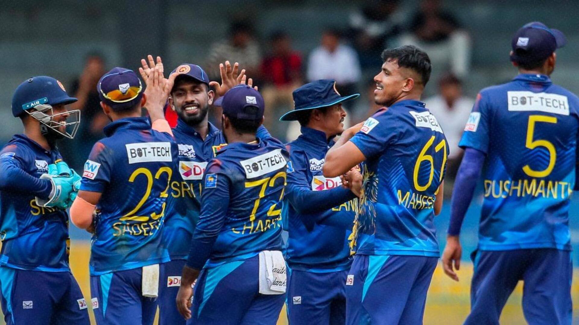 SL vs ZIM: Maheesh Theekshana takes his fifth ODI four-fer