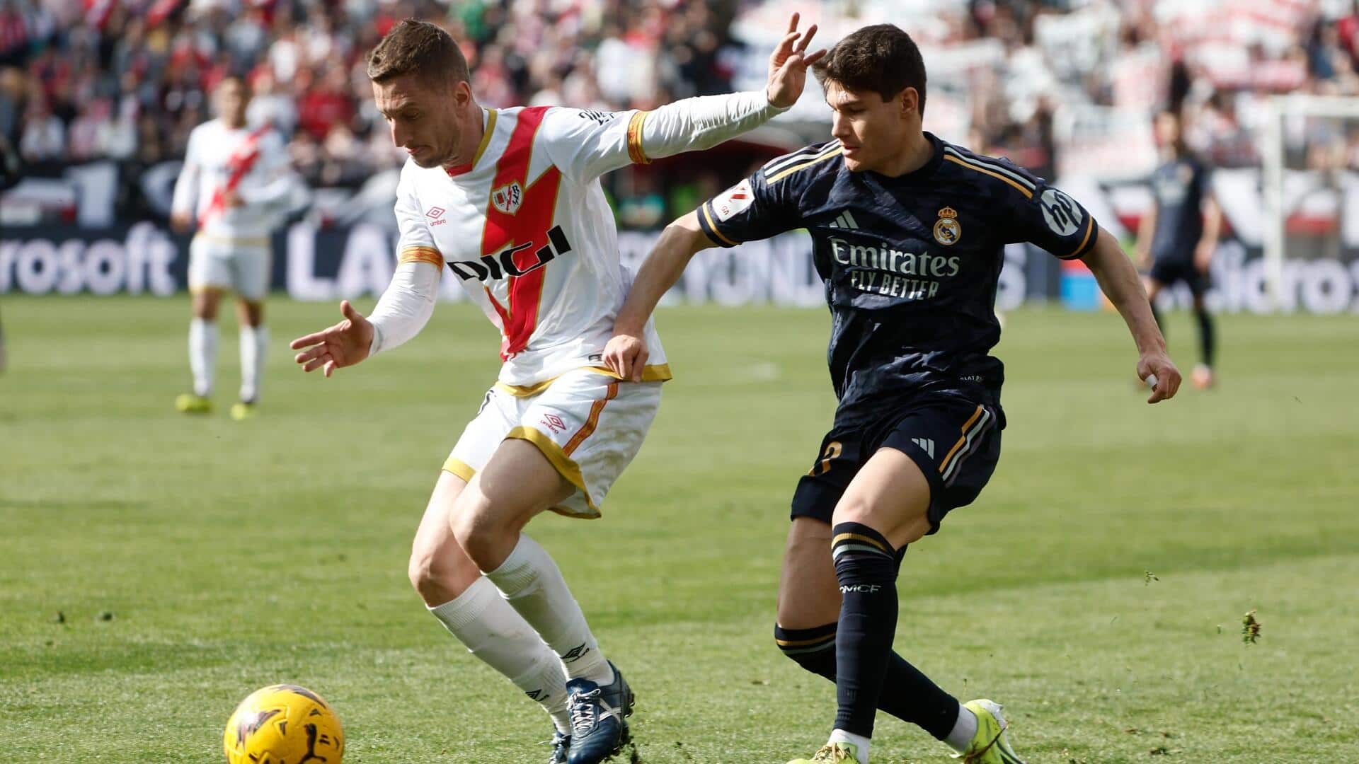 La Liga, Rayo Vallecano hold Real Madrid 1-1: Key stats