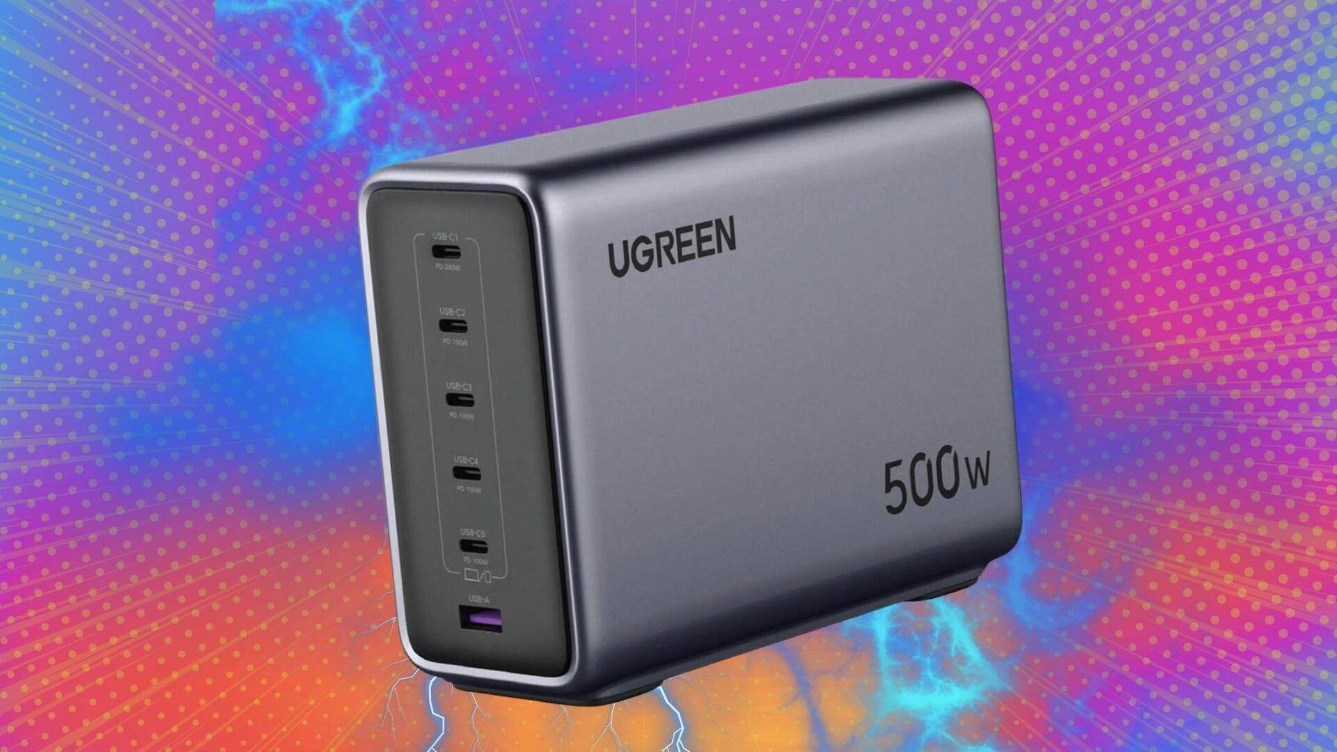 #CES2025: World's first 500W charger is here 