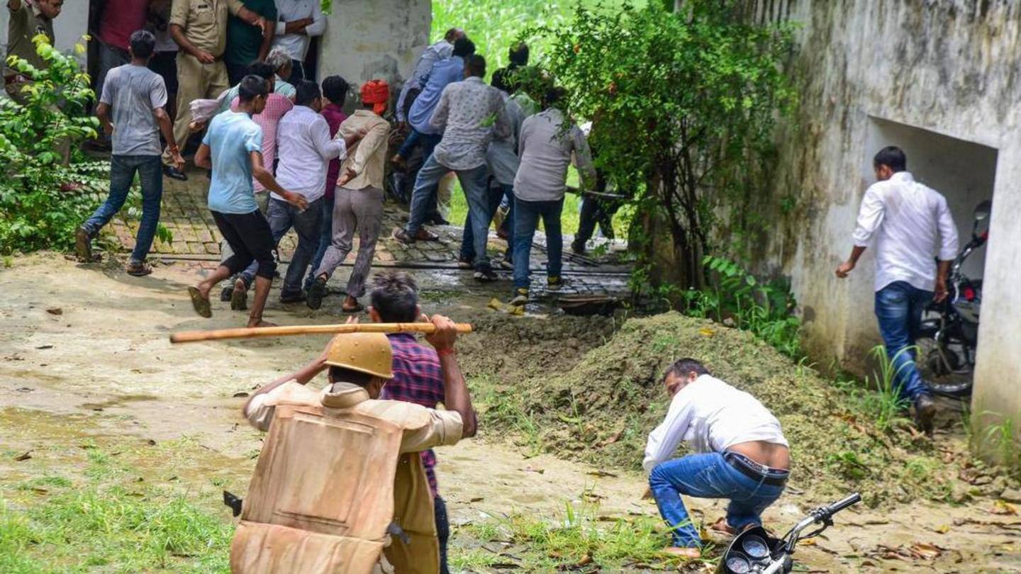 Violence erupts during UP panchayat polls as BJP claims win