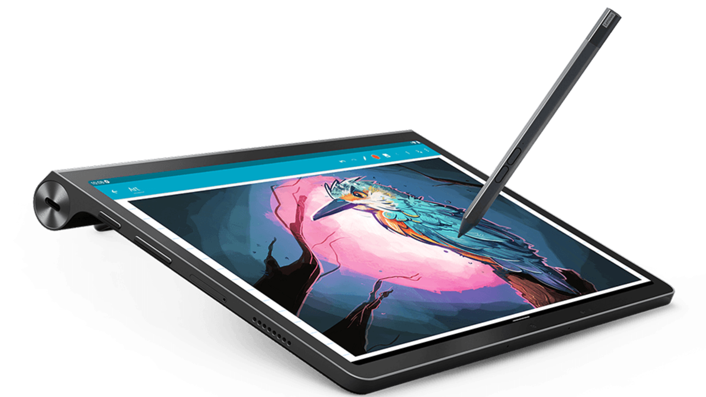 The tablet has quad JBL speakers and dual microphones The tablet has quad JBL speakers and dual microphones