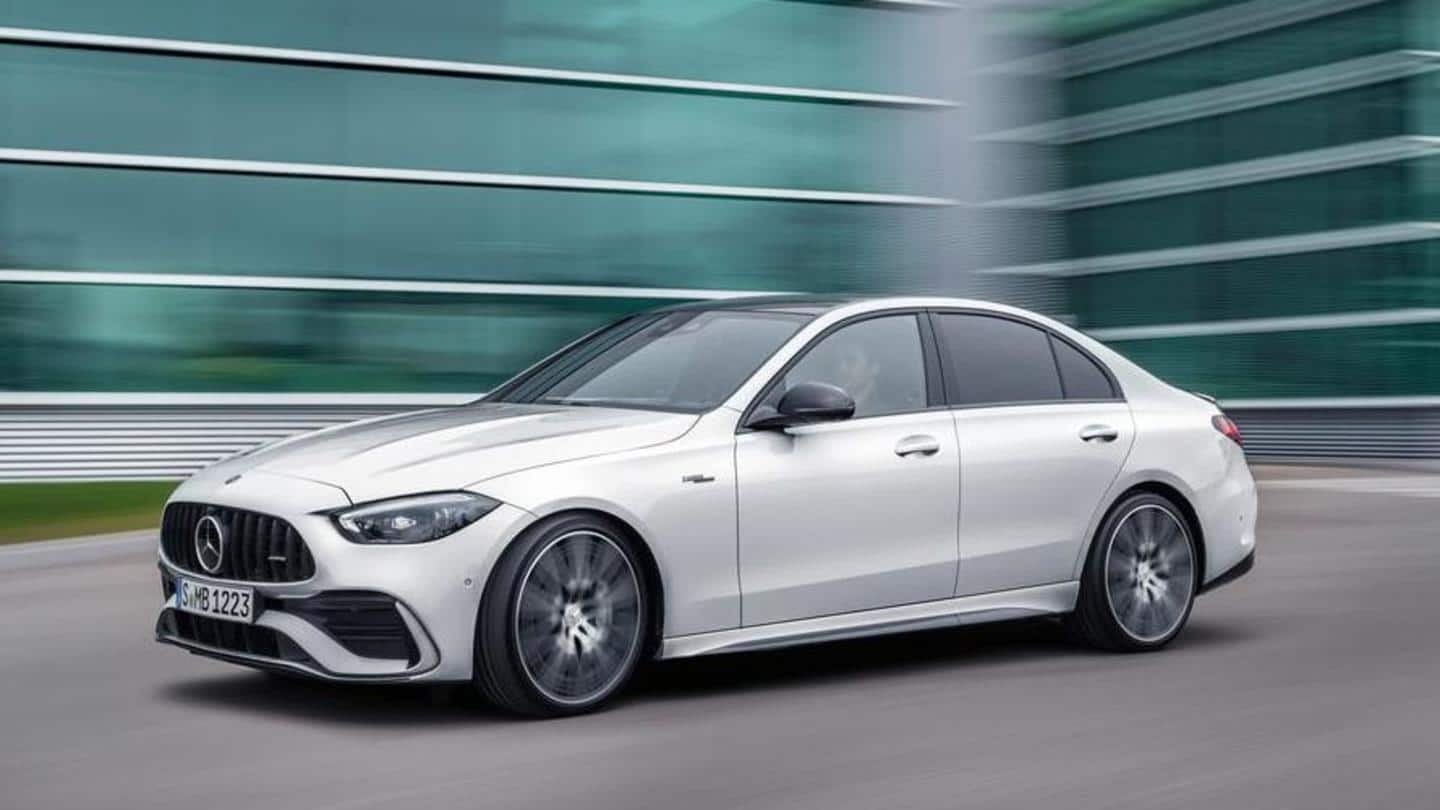 2023 Mercedes-AMG C43, with sporty looks and better performance, revealed