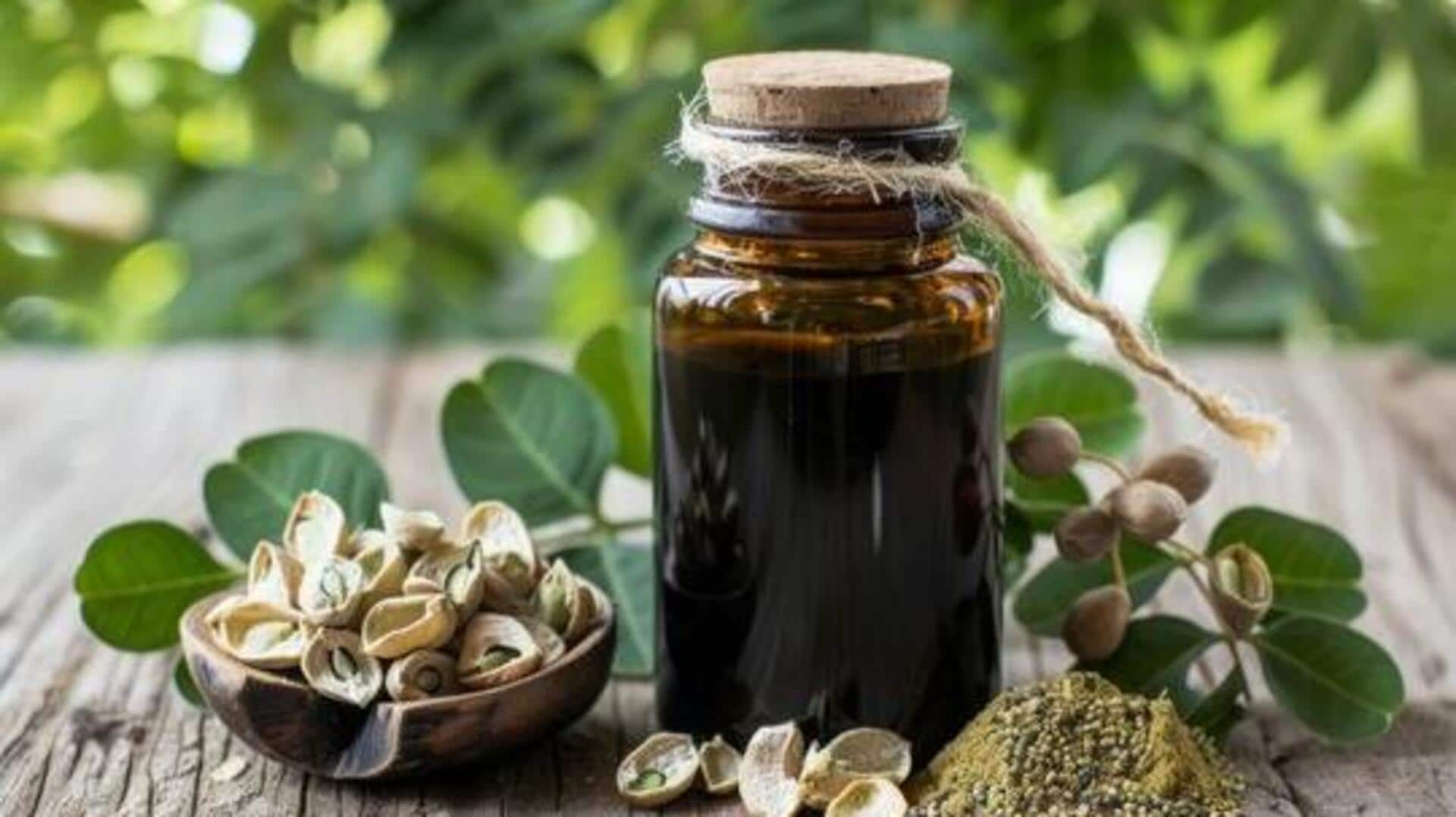 Elevating glow with moringa seed oil magic