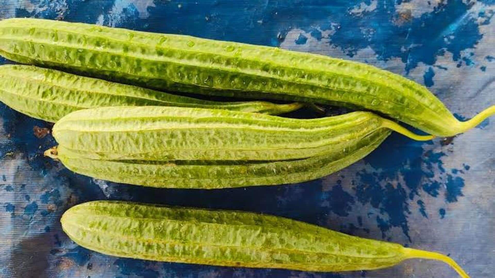 Creative ways to enjoy ridge gourd