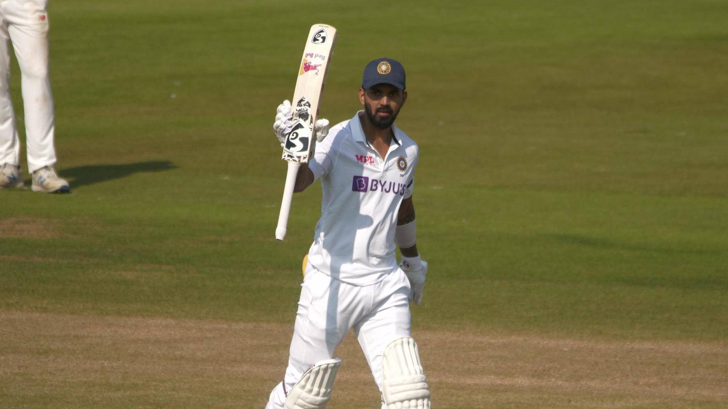 KL Rahul donned the keeping gloves in the warm-up match KL Rahul donned the keeping gloves in the warm-up match