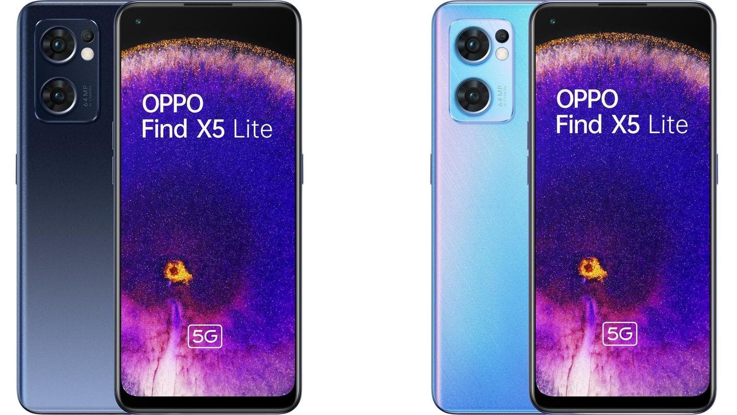 This is how OPPO Find X5 Lite will look like