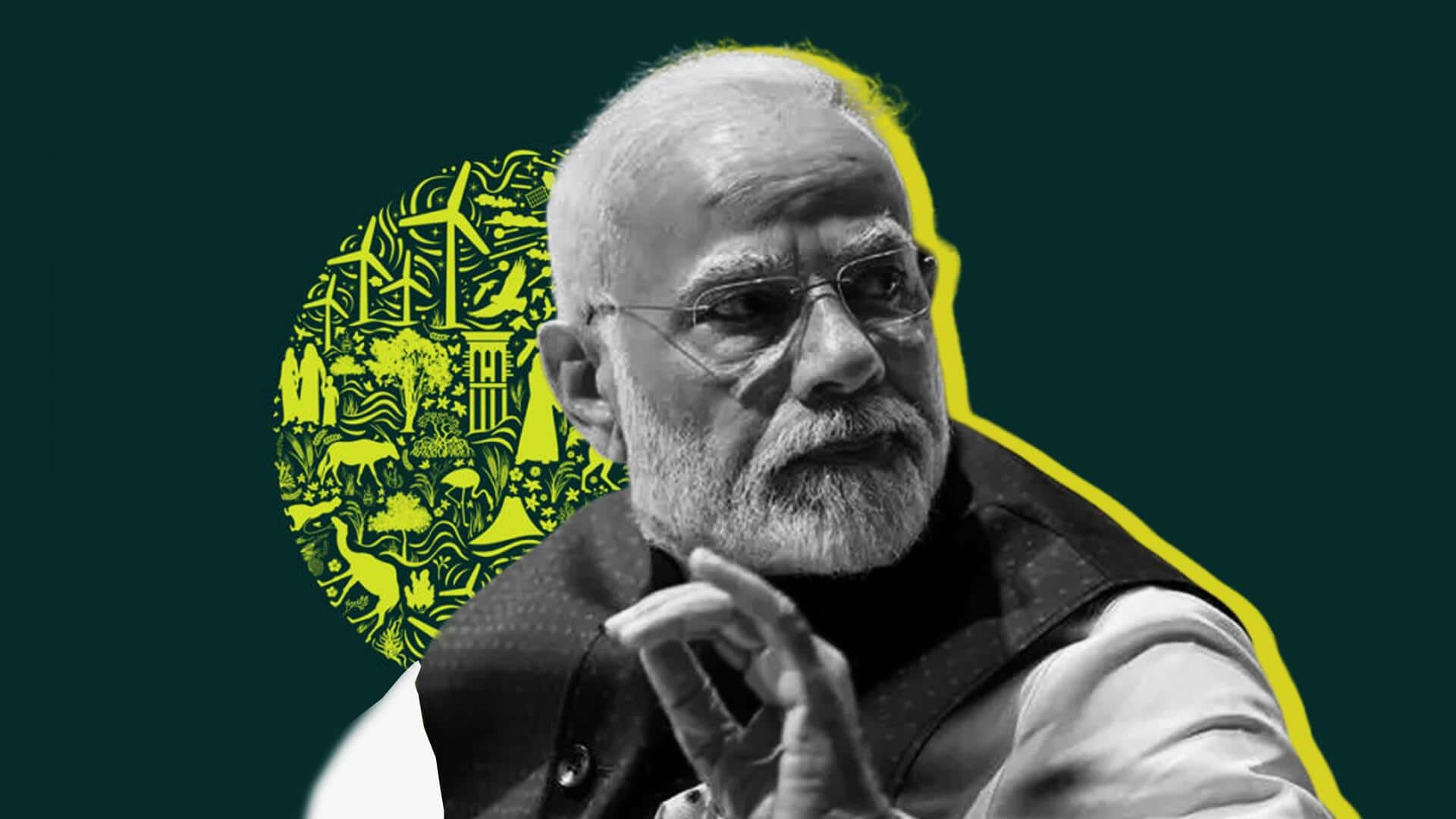 Narendra Modi suggests 2028 COP In India, announces 'green credit' scheme