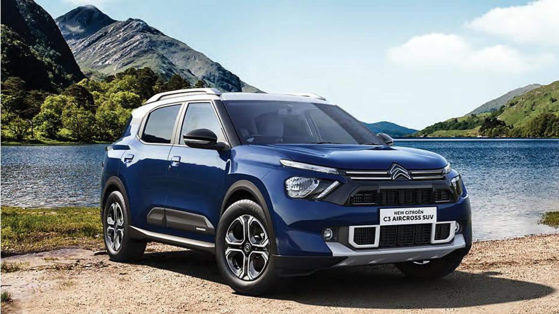 Citroen C3 Aircross (automatic) goes official at Rs. 12.9 lakh