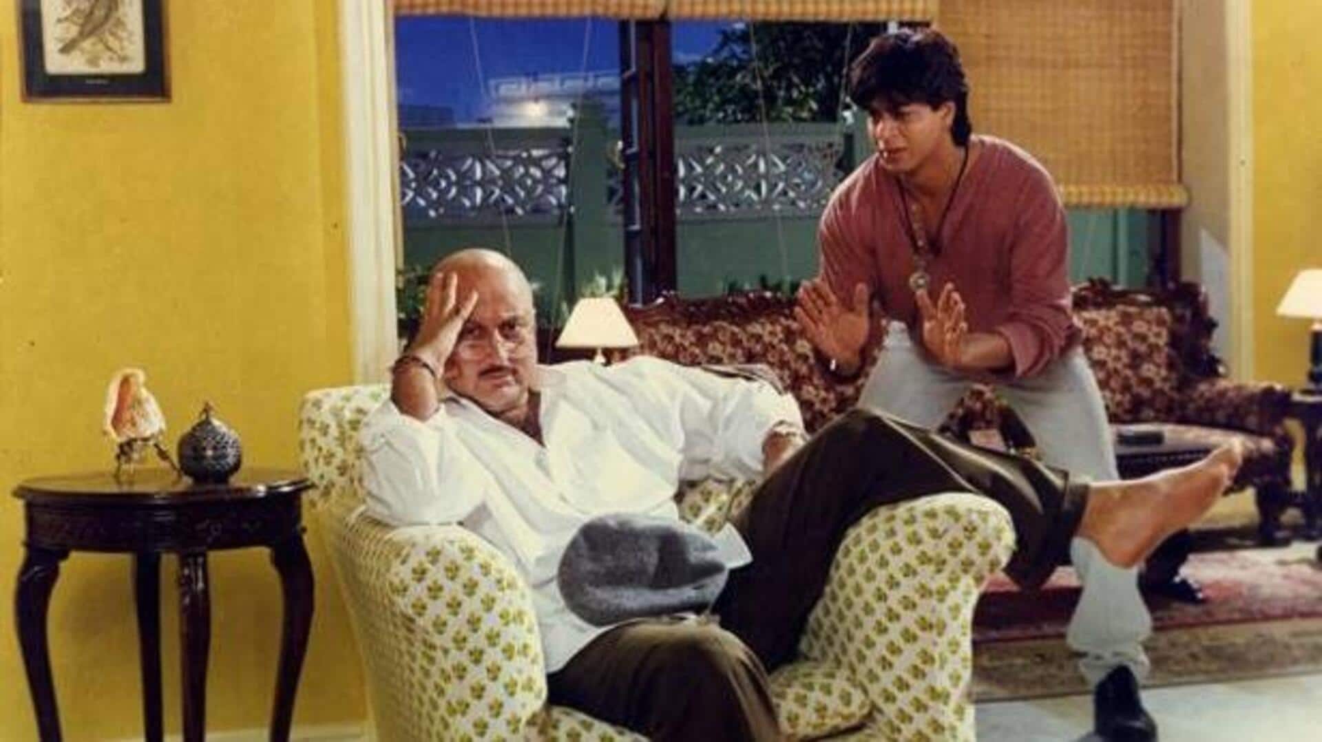 Anupam Kher on lifelong bond with Shah Rukh after 'DDLJ' Anupam Kher on lifelong bond with Shah Rukh after 'DDLJ'
